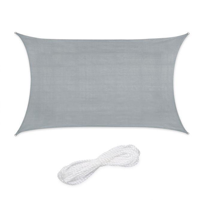 Northix Rechteckige Markise HDPE