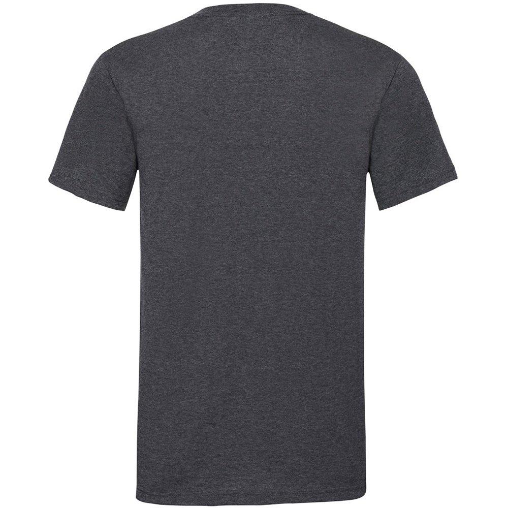 Fruit of the Loom Kurzarm V-Ausschnitt T-Shirt