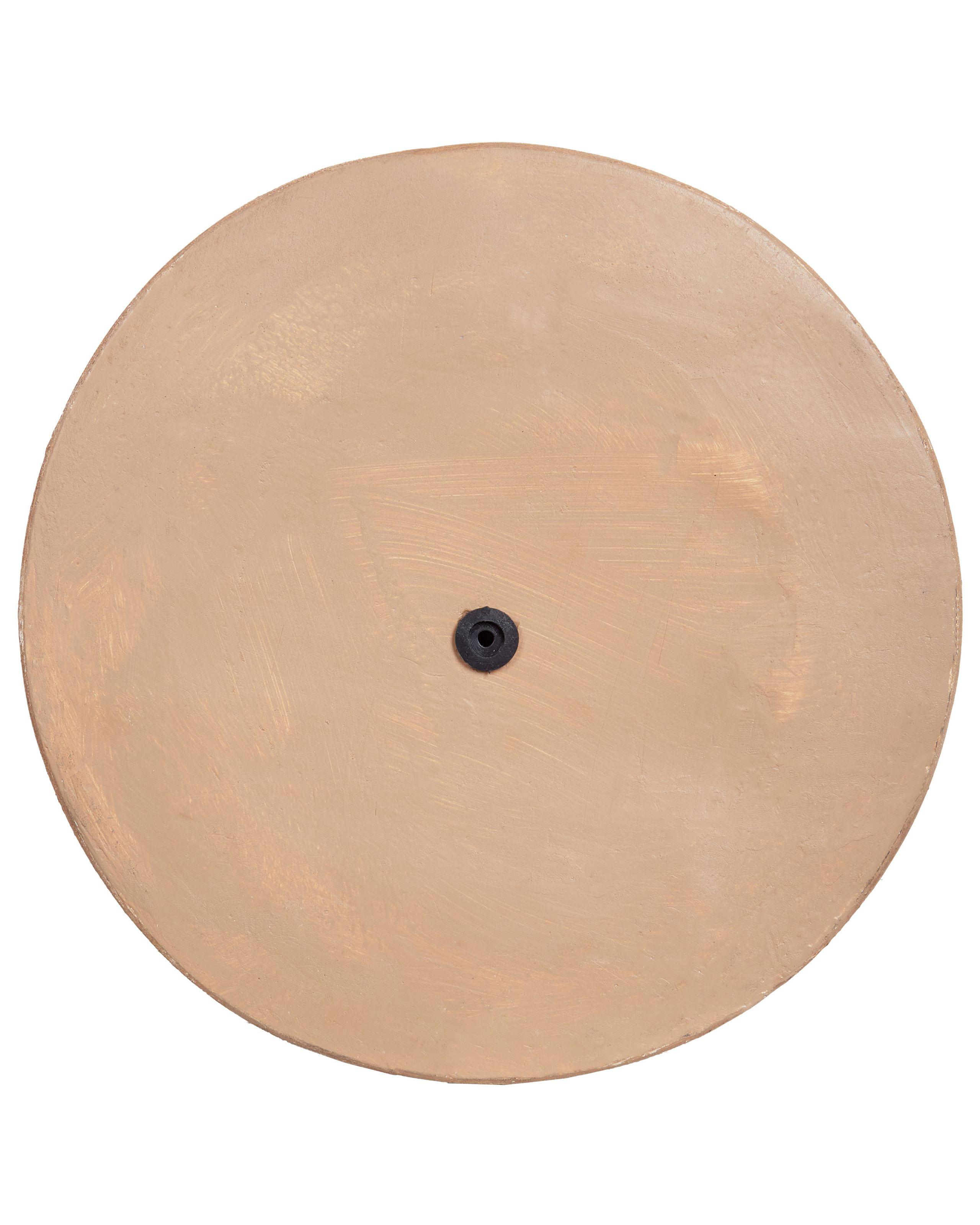 Beliani Blumenkübel aus Lehm-Faser-Mischung Boho DISPORUM