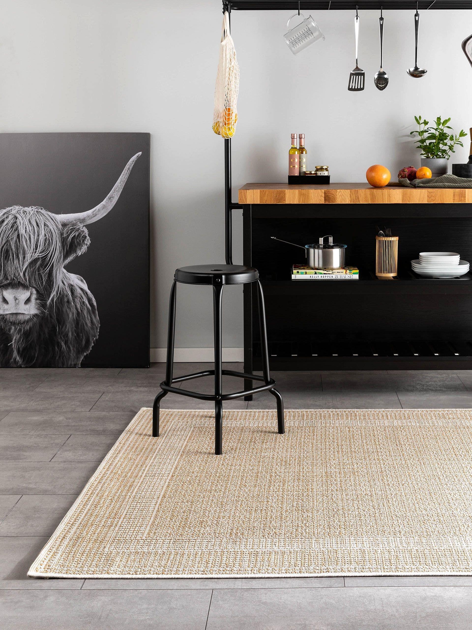 Benuta In- & Outdoor-Teppich Cleo CreamBeige