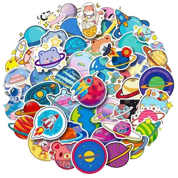 Gameloot Packung Aufkleber - Weltall und Planeten