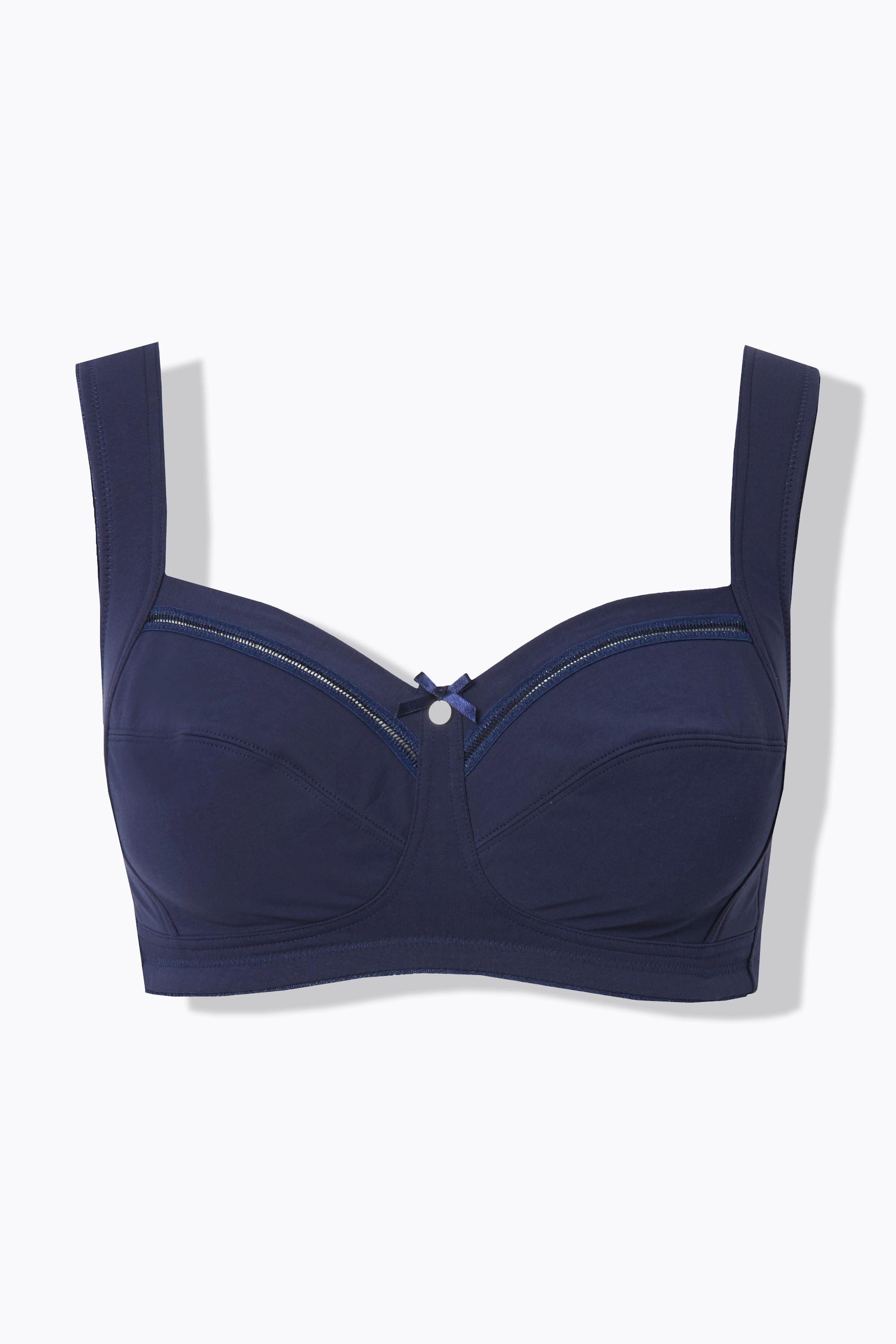 Ulla Popken Entlastungs-BH, bügellos, Spitze