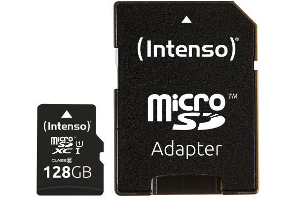 Intenso INTENSO Micro SDXC Card PREMIUM 128GB 3423491 with adapter, UHS-I