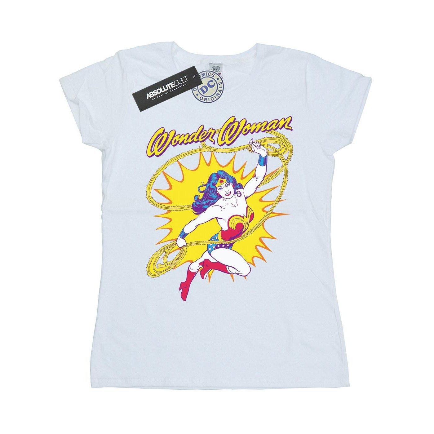 DC COMICS Wonder Woman Classic Logo Bedrucktes T-Shirt