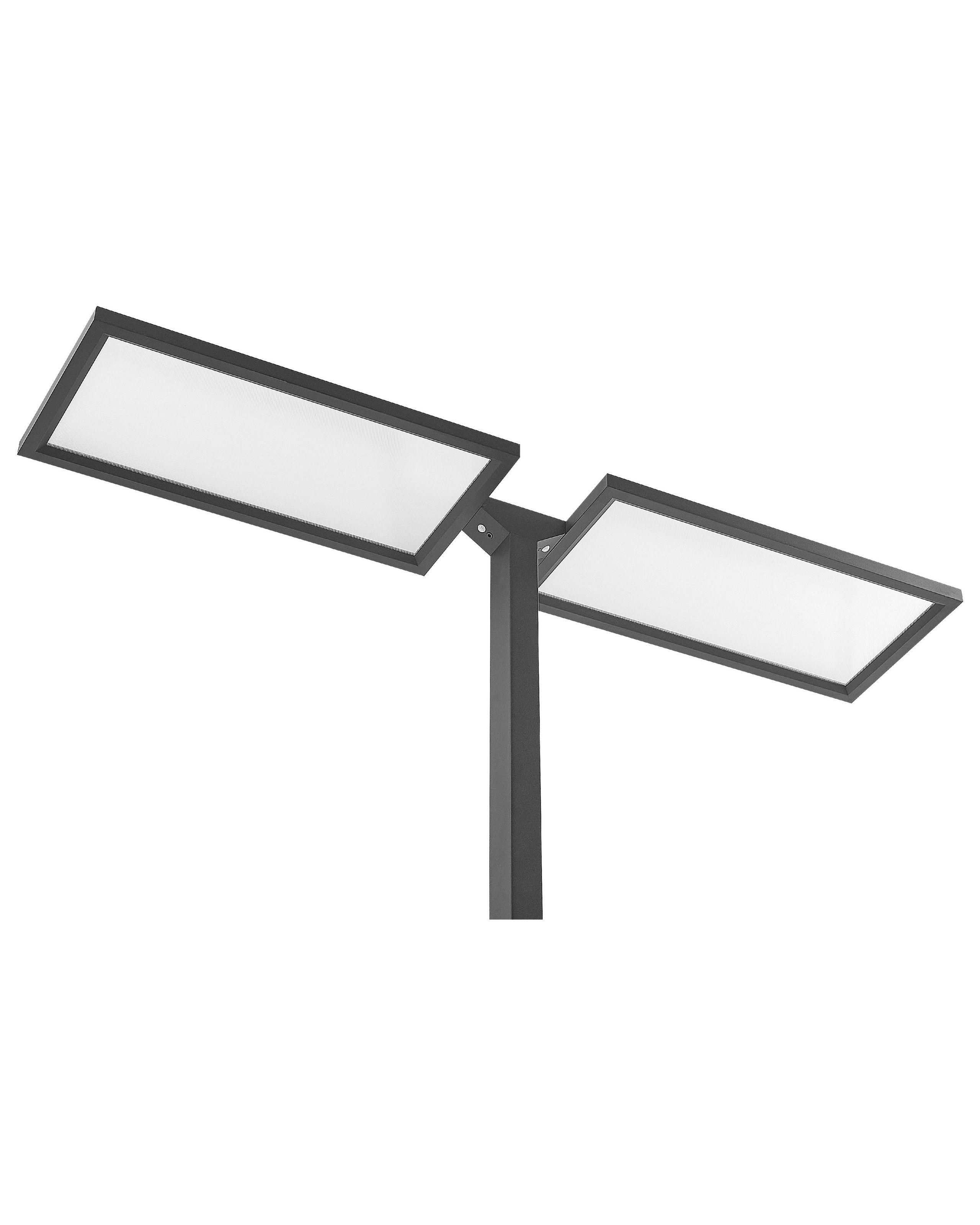 Beliani LED Stehlampe aus Aluminium Modern SCULPTOR