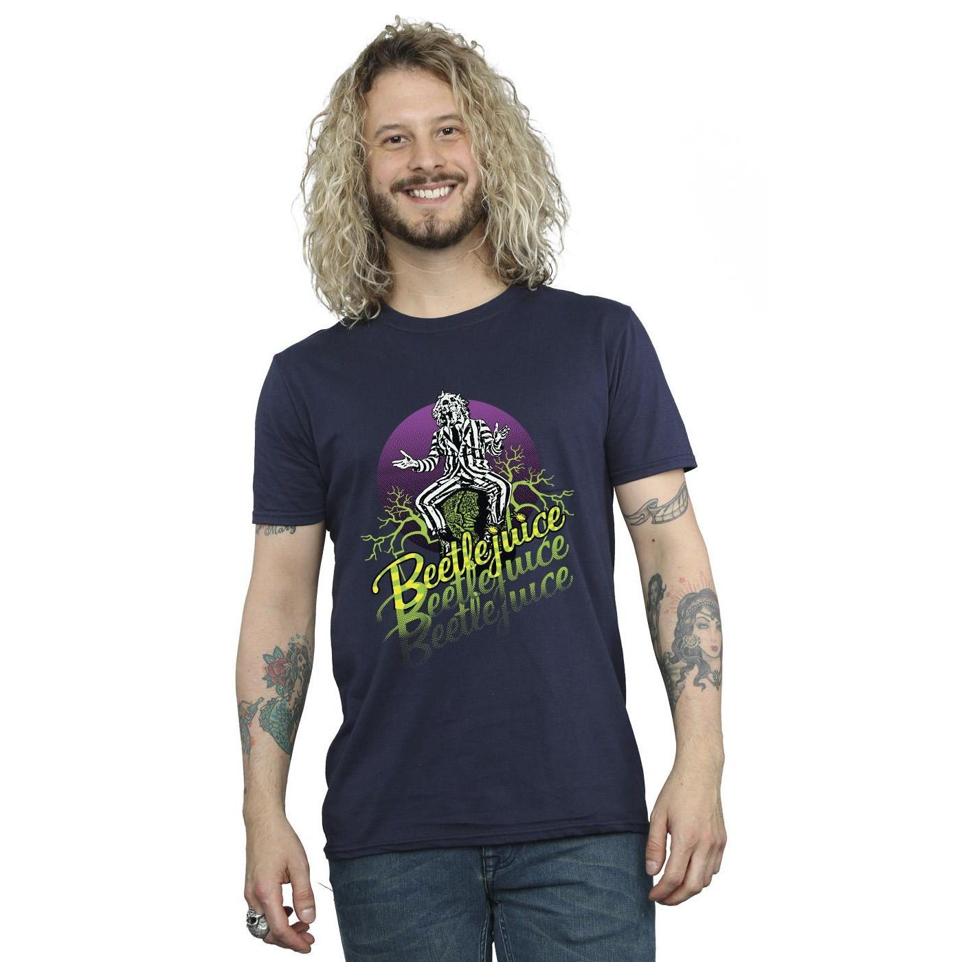 Beetlejuice Grafik Print T-Shirt