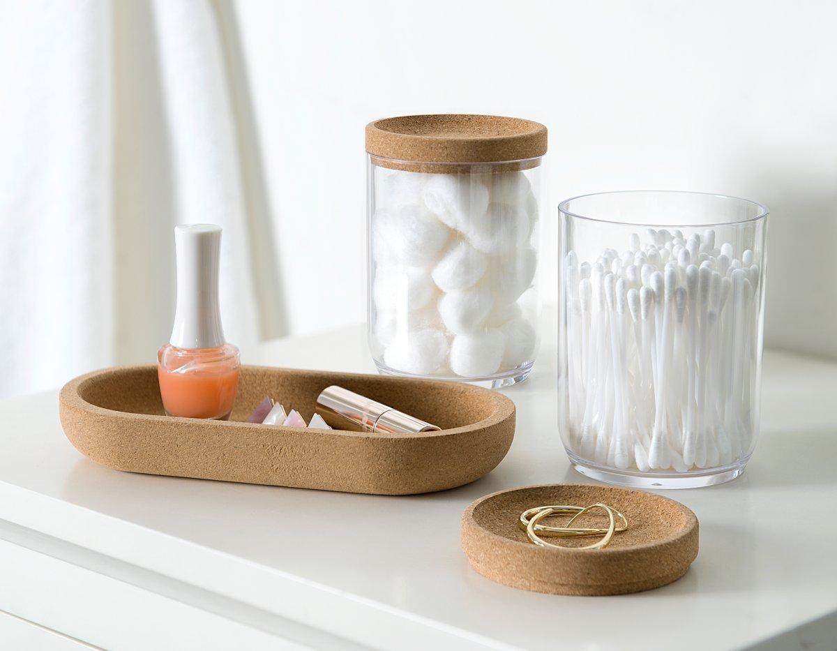 diaqua Kosmetikset 3tlg. Mora transparent, Kork
