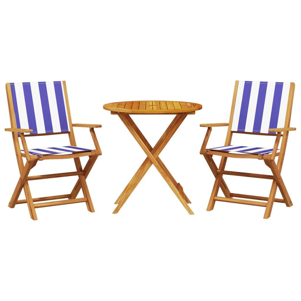 VidaXL Bistro set akazienholz