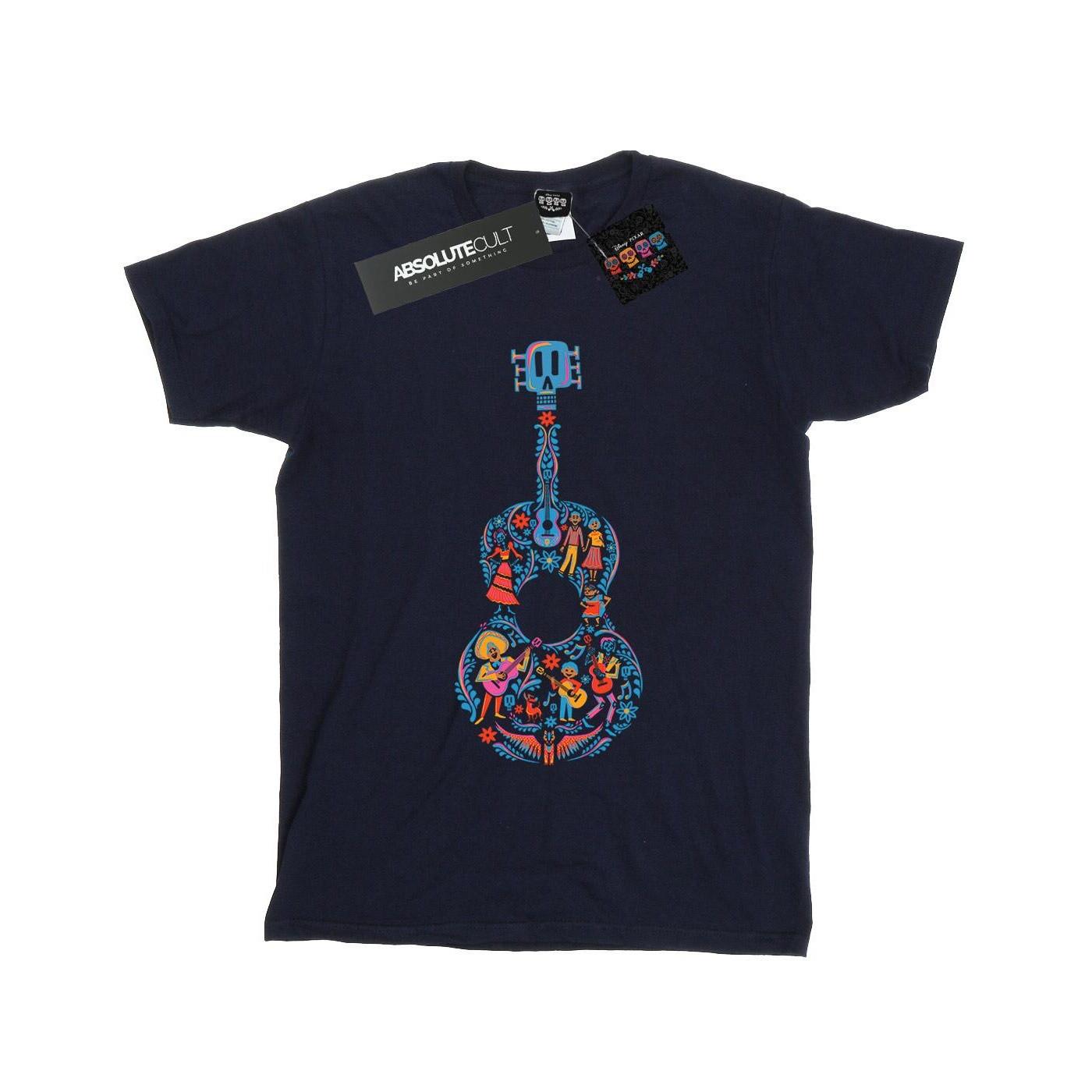Disney Coco Gitarren Print T-Shirt
