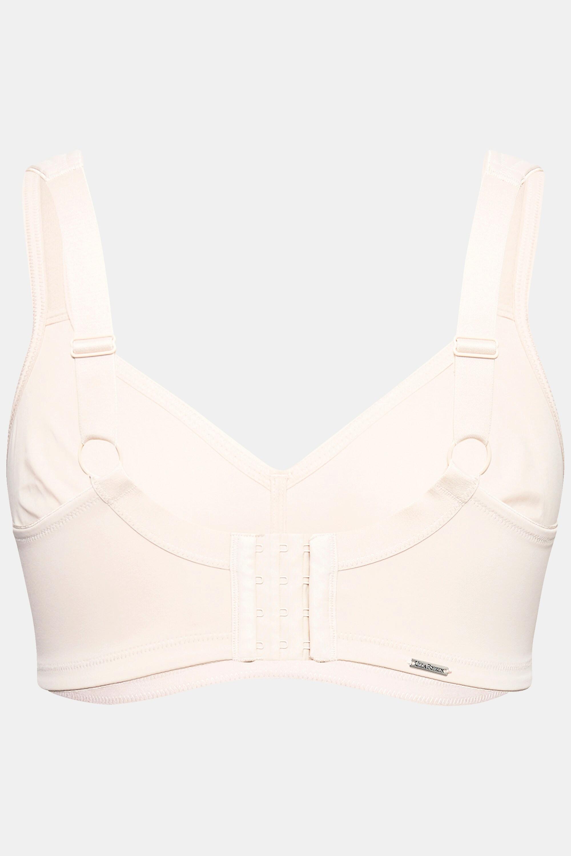 Ulla Popken Mikrofaser-BH, 2er-Pack, ohne Bügel, vorgeformte Cups