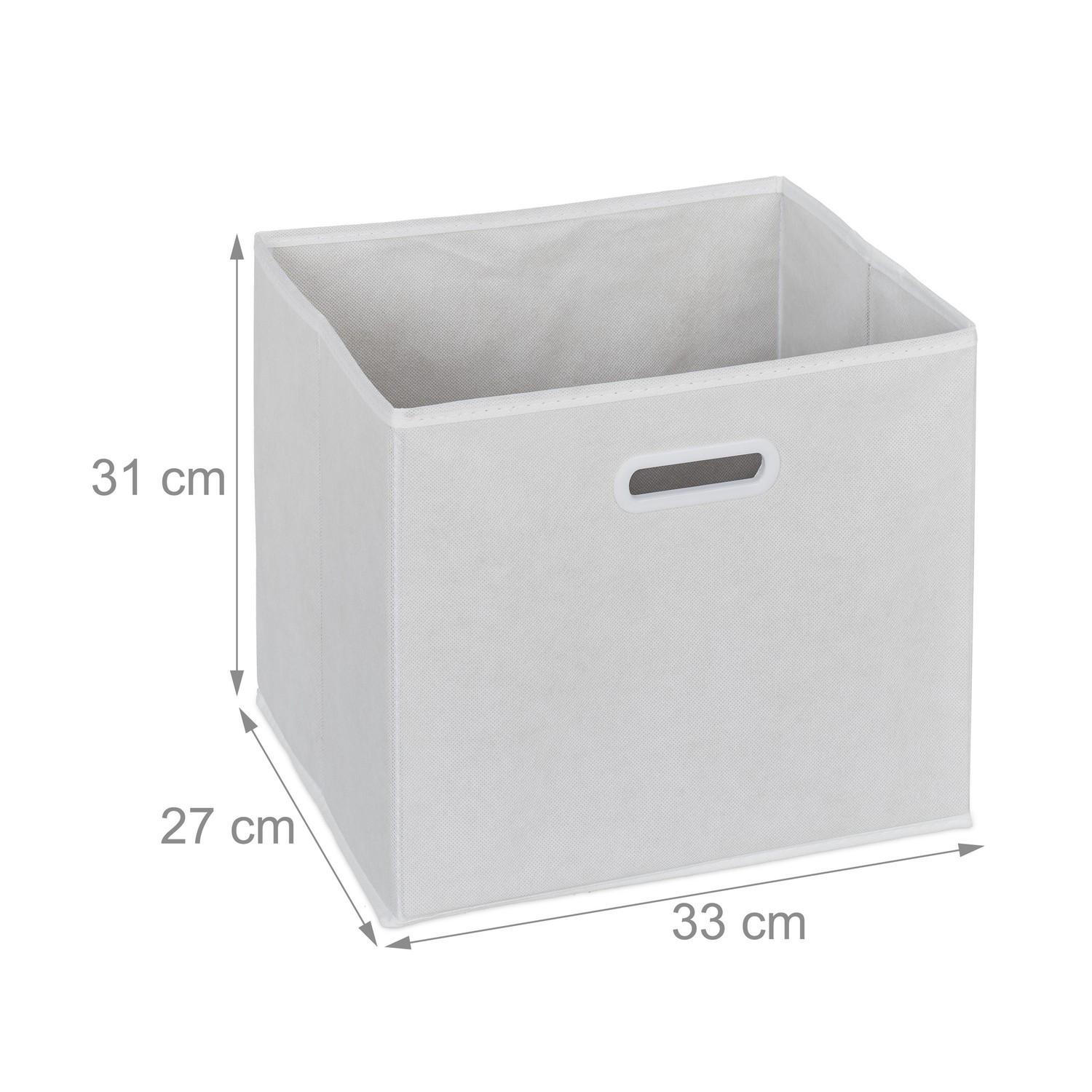 B2X Weißes mehrstufiges Regal mit 6 Fächern