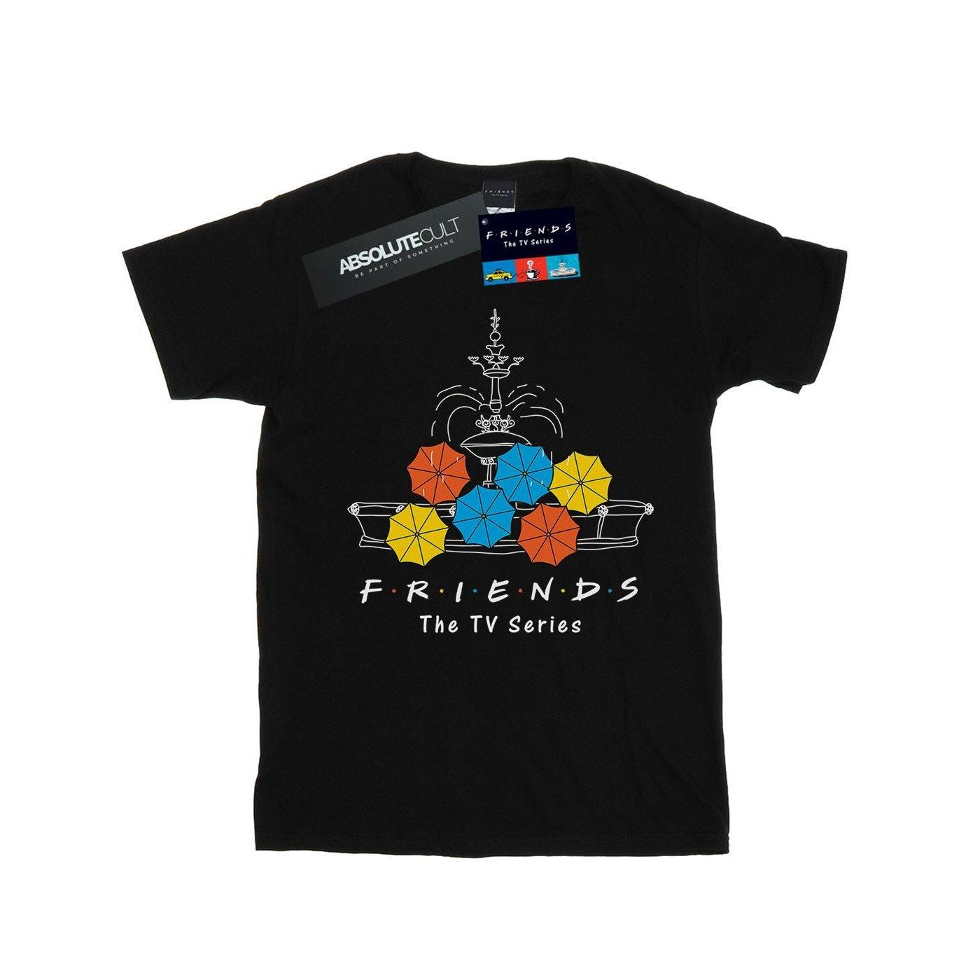 Friends Fountain Print T-Shirt