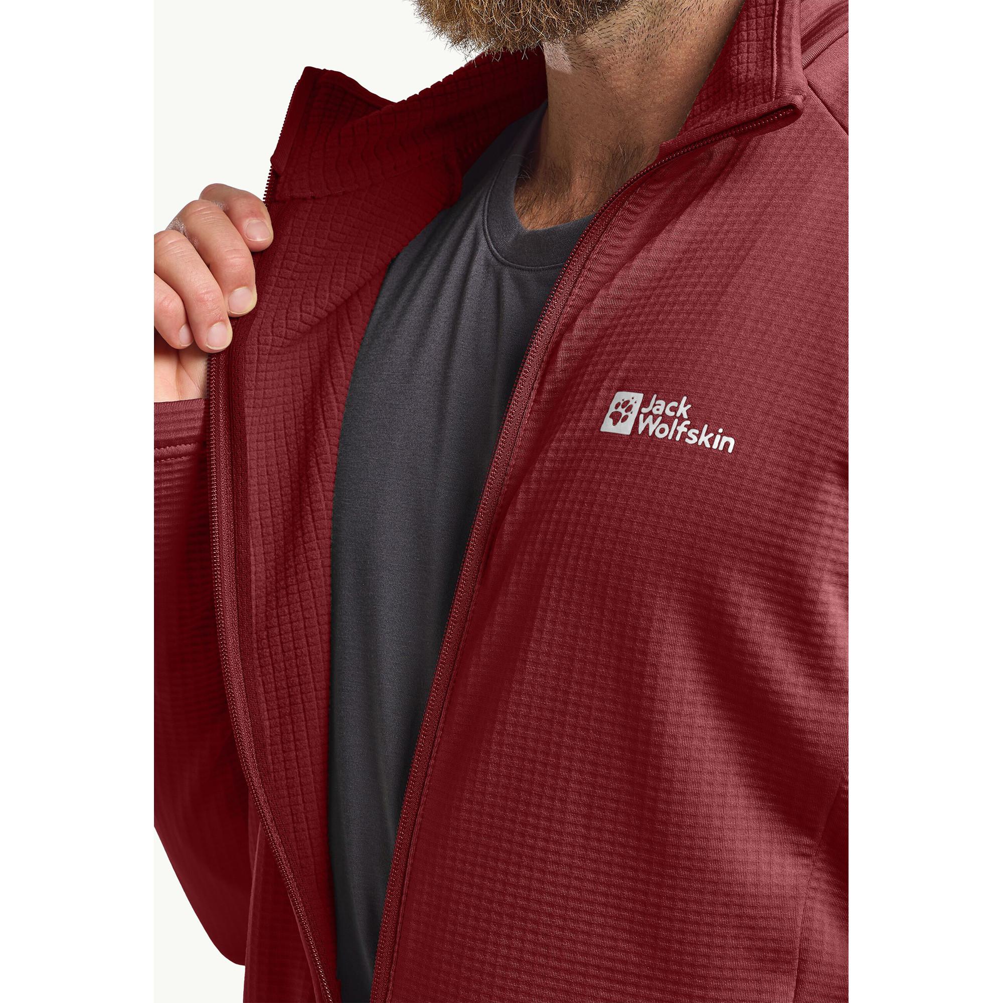 Jack Wolfskin Kolbenberg Fz M Fleecejacke mit Kapuze