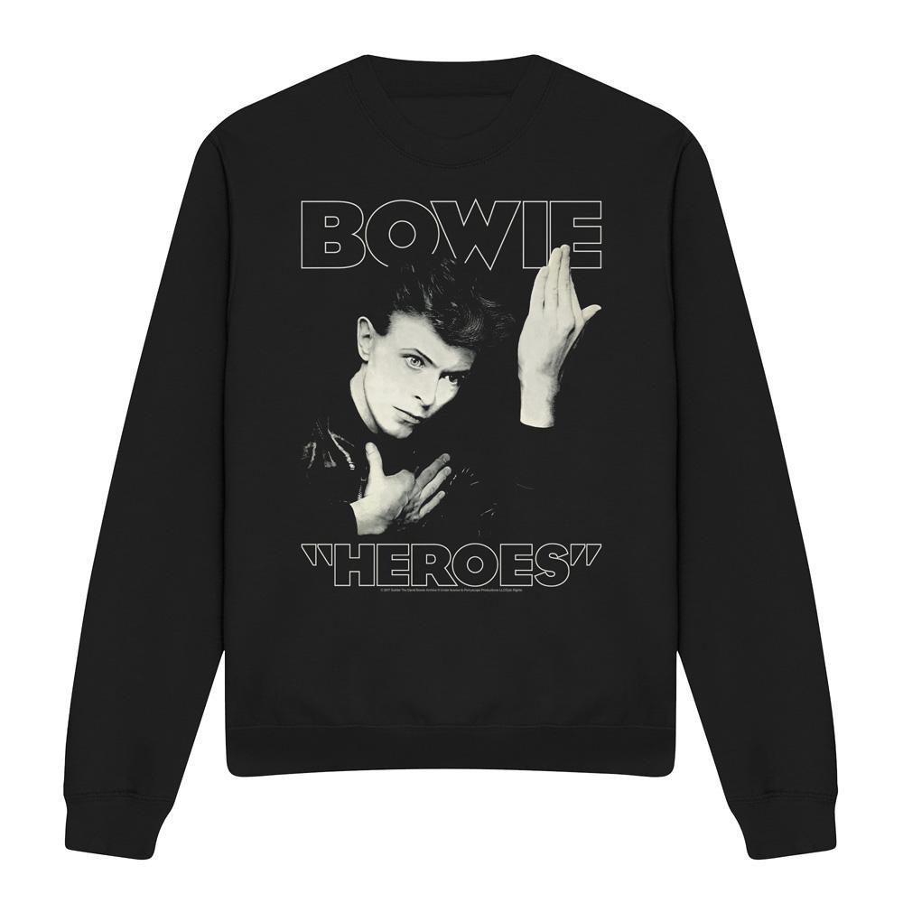 David Bowie Heroes Cover Sweatshirt