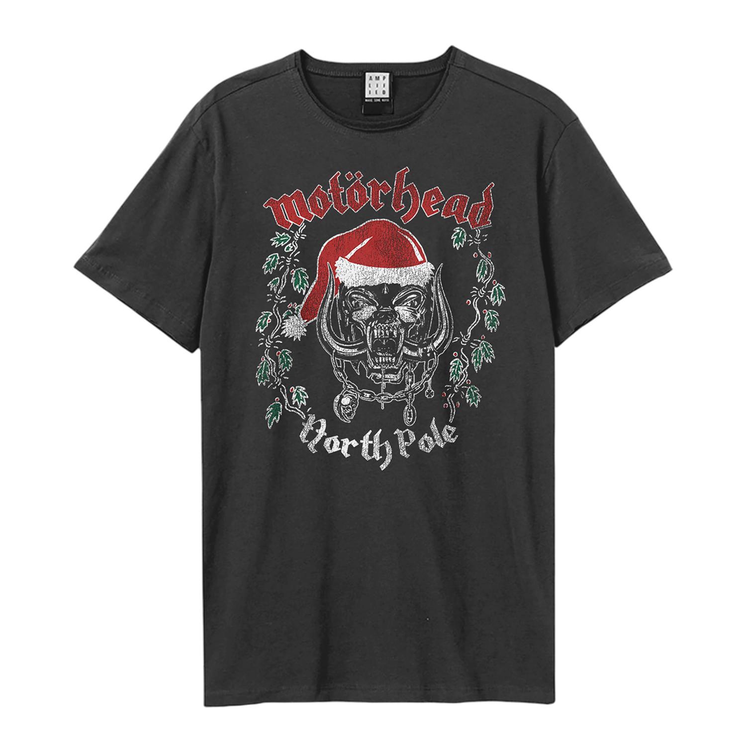 Amplified North Pole T-Shirt mit Weihnachtsdruck