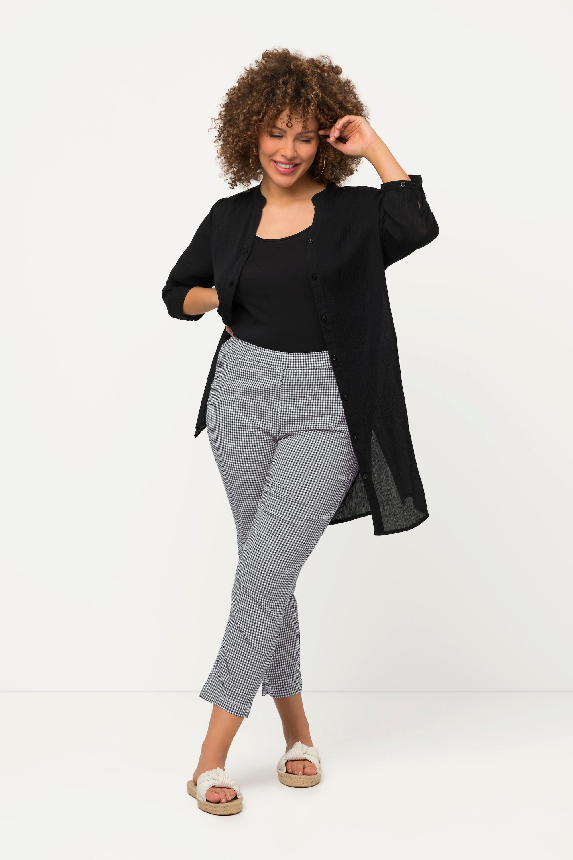 Ulla Popken Sienna 7/8 Bengalinhose Vichykaro