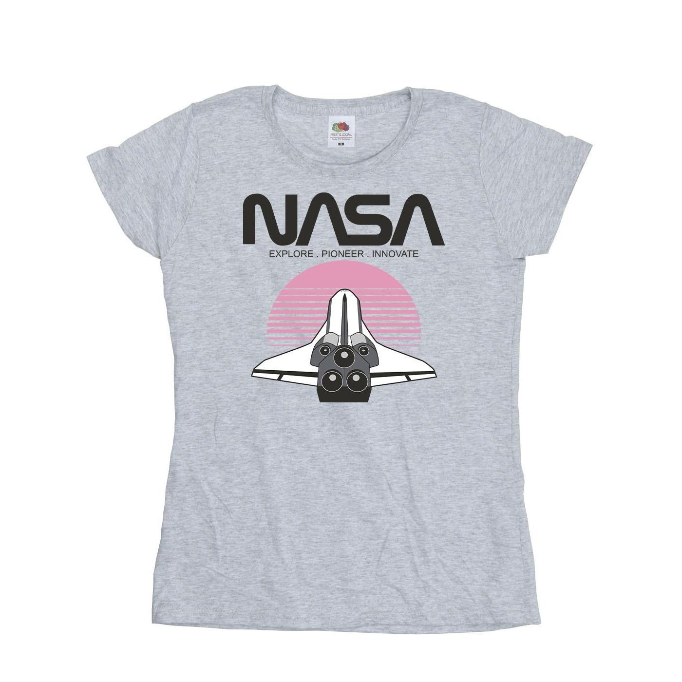 Nasa T-Shirt mit Space Shuttle Print