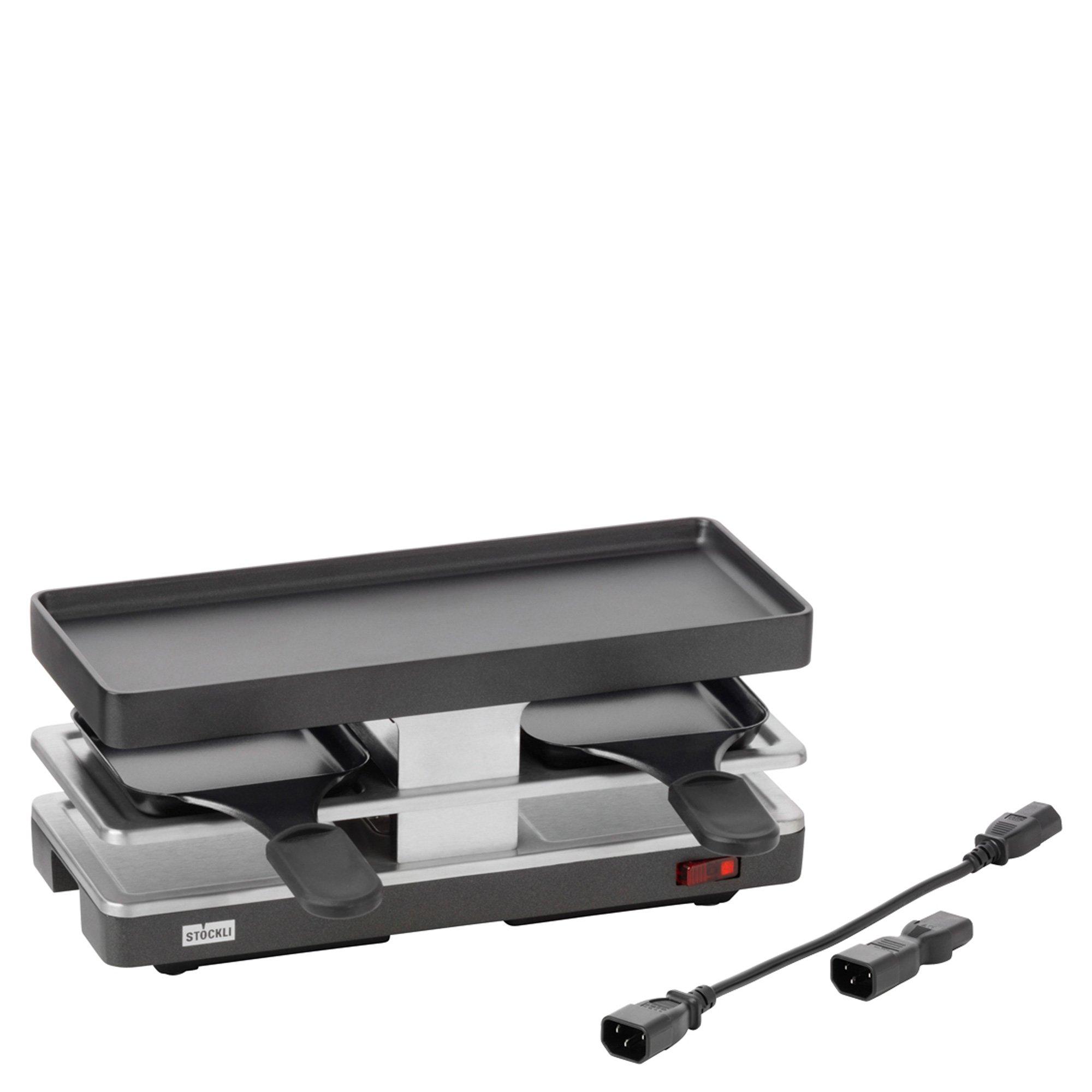 Stöckli Raclette-Grill, 2 Personen Twinboard Fortsetzungsgerät