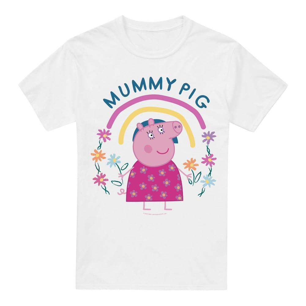 Peppa Pig Mummy Pig Grafikdruck T-Shirt