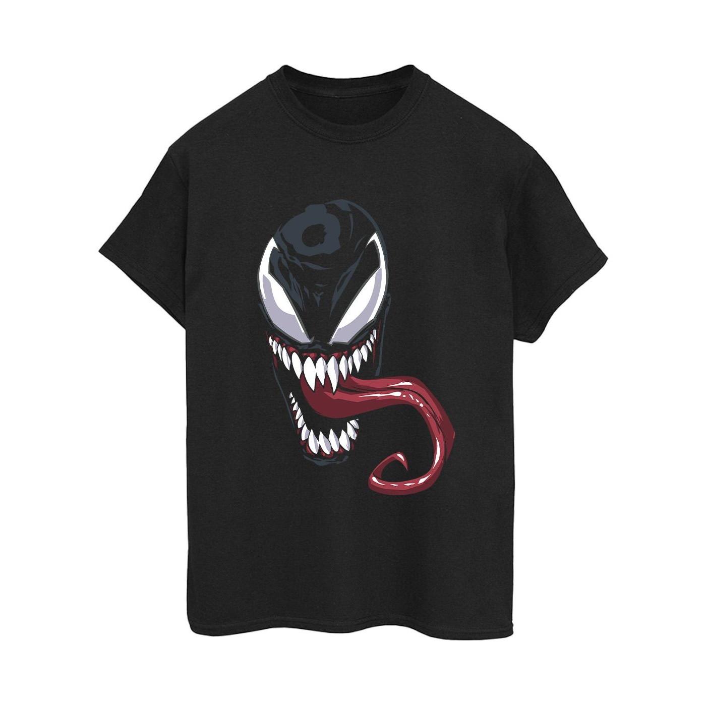 MARVEL Venom Face Grafikdruck T-Shirt