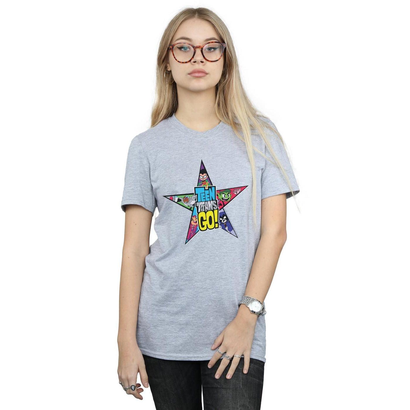 DC COMICS Teen Titans Go Star Logo T-Shirt