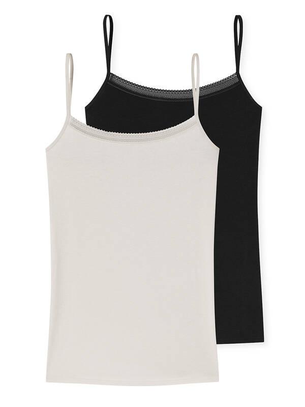 Schiesser Cotton Lace Trägertop