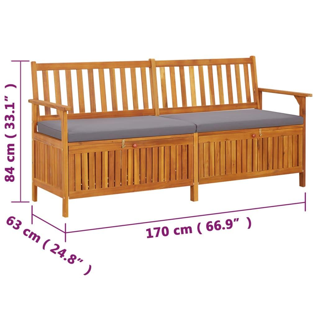 VidaXL Bank holz