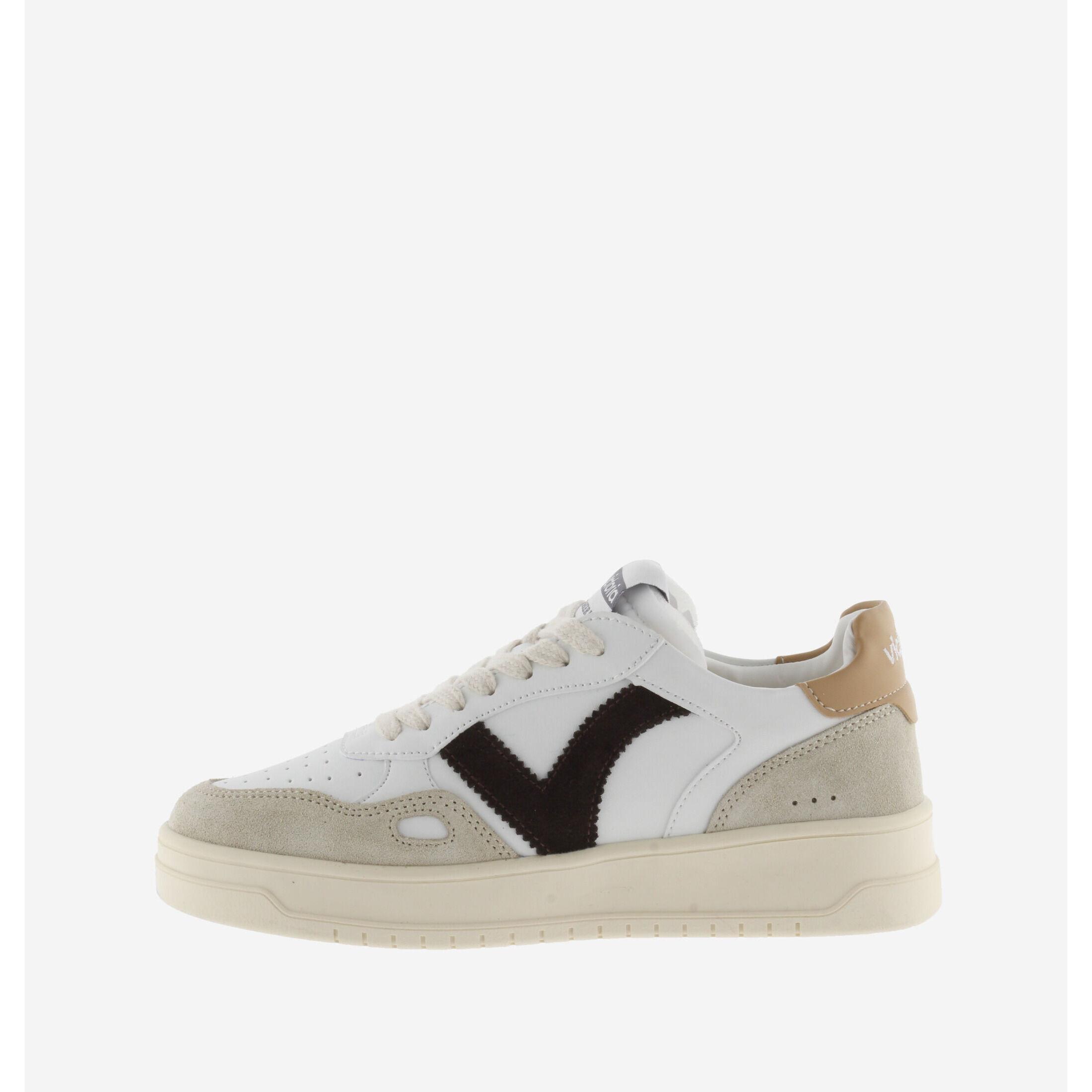 Victoria sneaker in leder- und wildledereffekt seoul