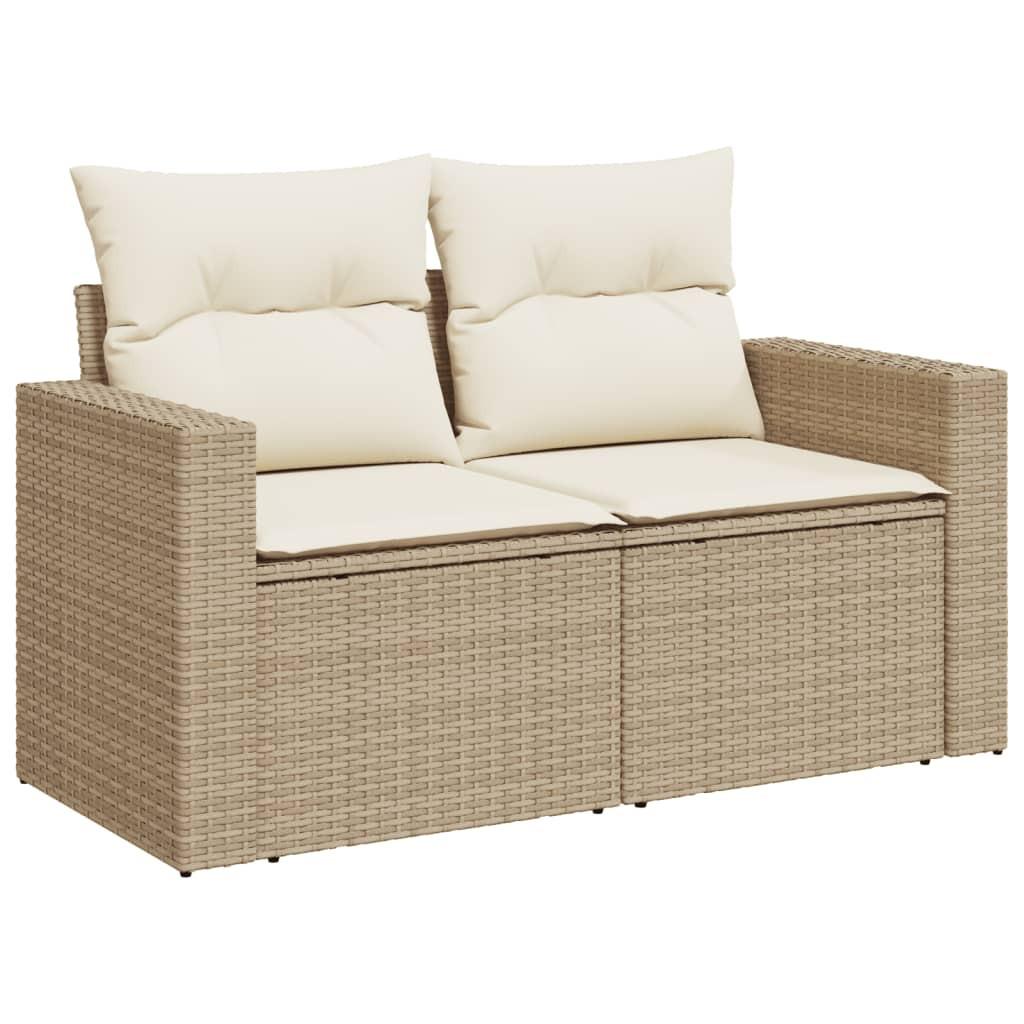 VidaXL Garten sofagarnitur poly-rattan