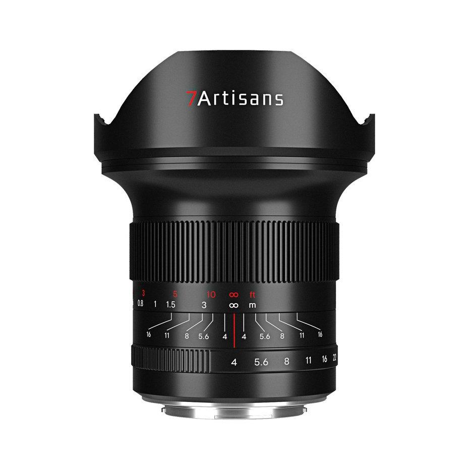 7ARTISANS 7Artisans A014B-R Kameraobjektiv MILC Superweitwinkel Schwarz
