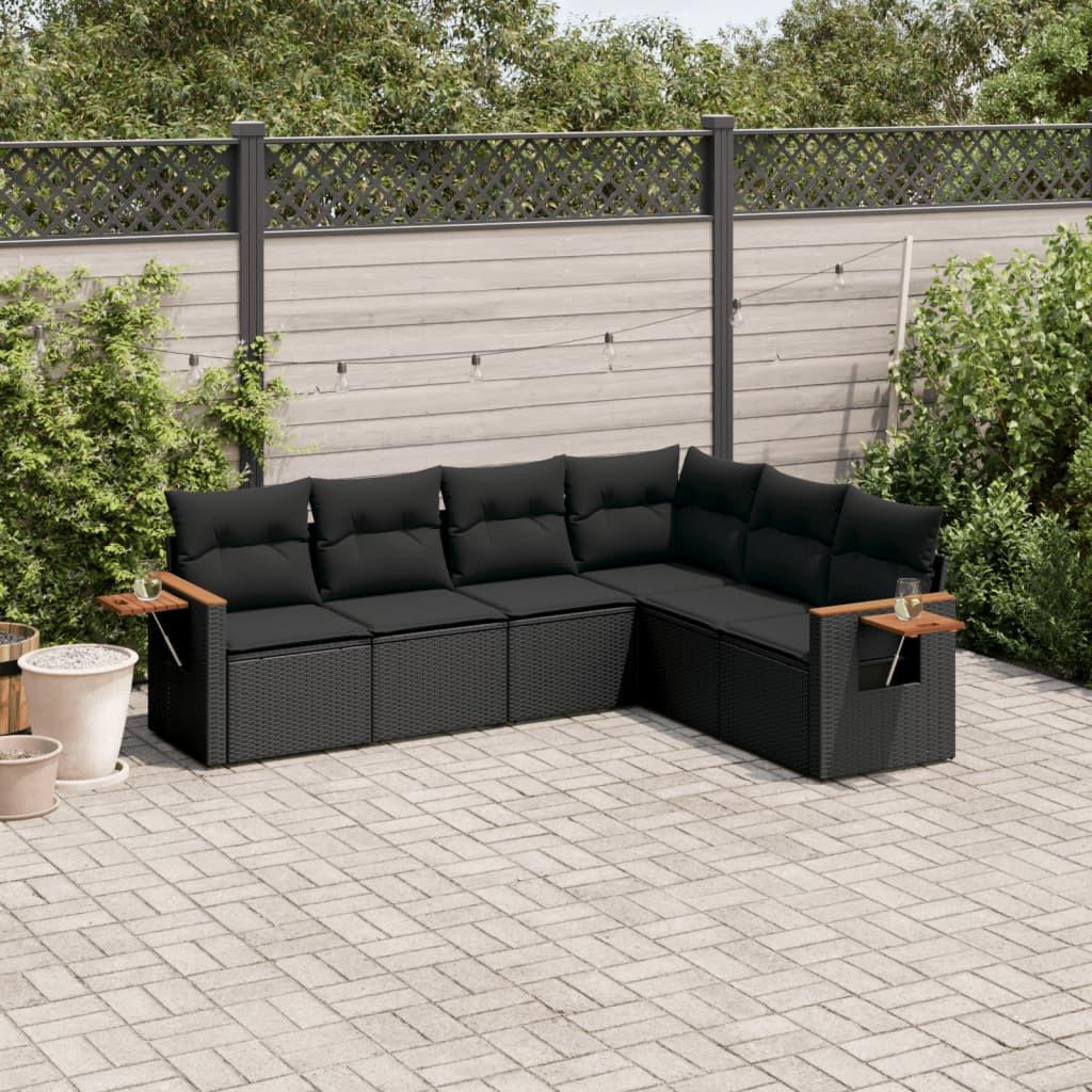 VidaXL Garten sofagarnitur poly-rattan