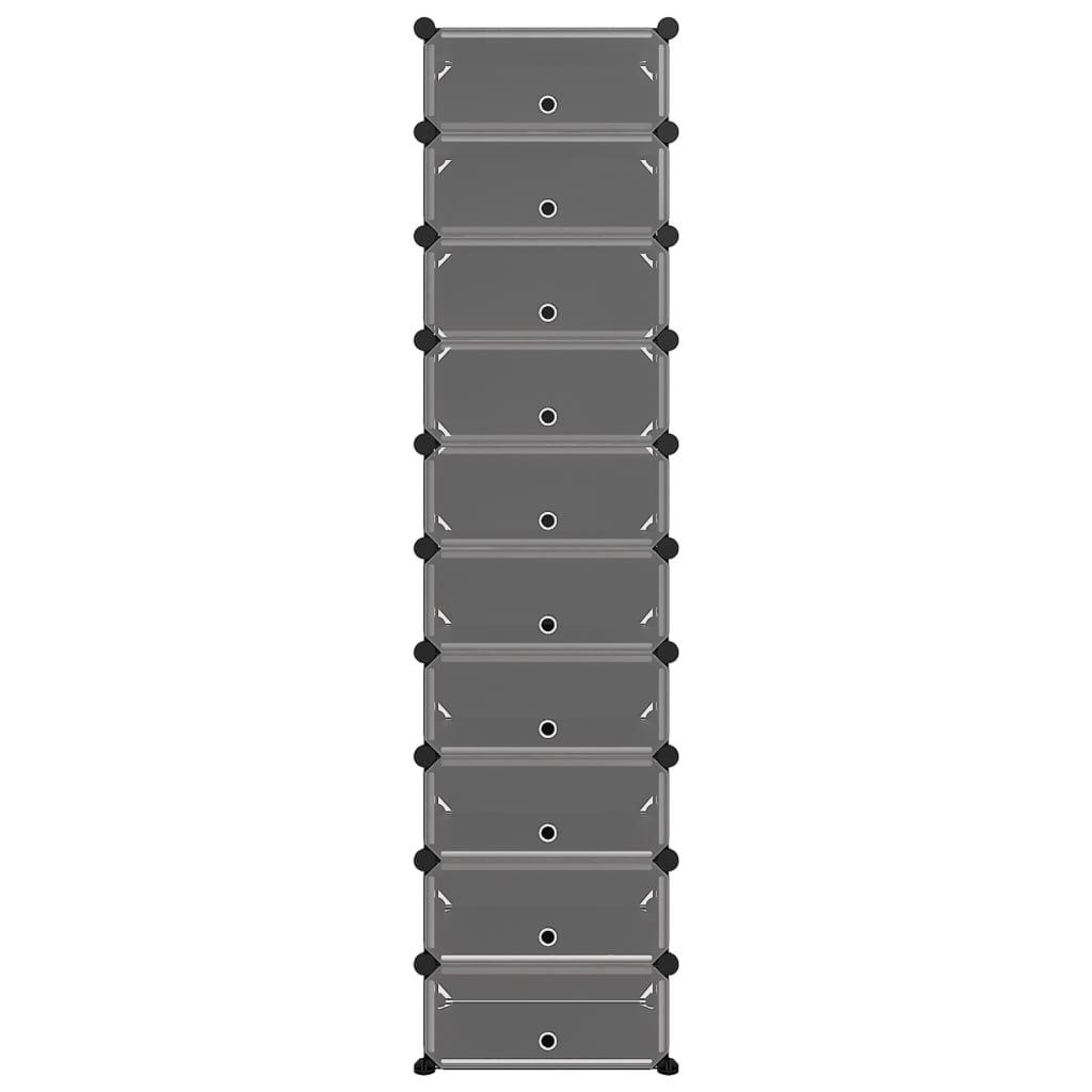 VidaXL Schuhregal polypropylen