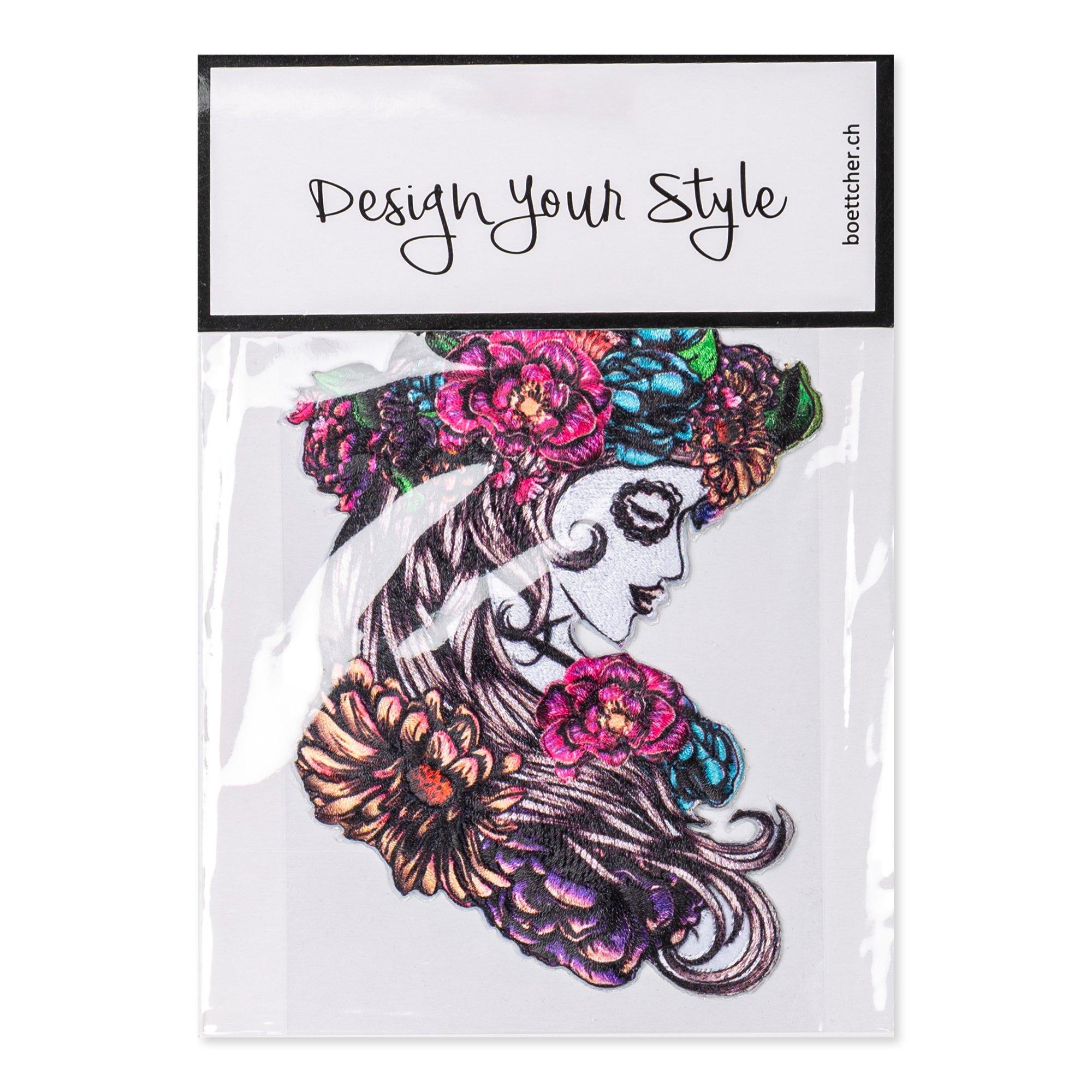 Boettcher Applikation Frauenkopf gross