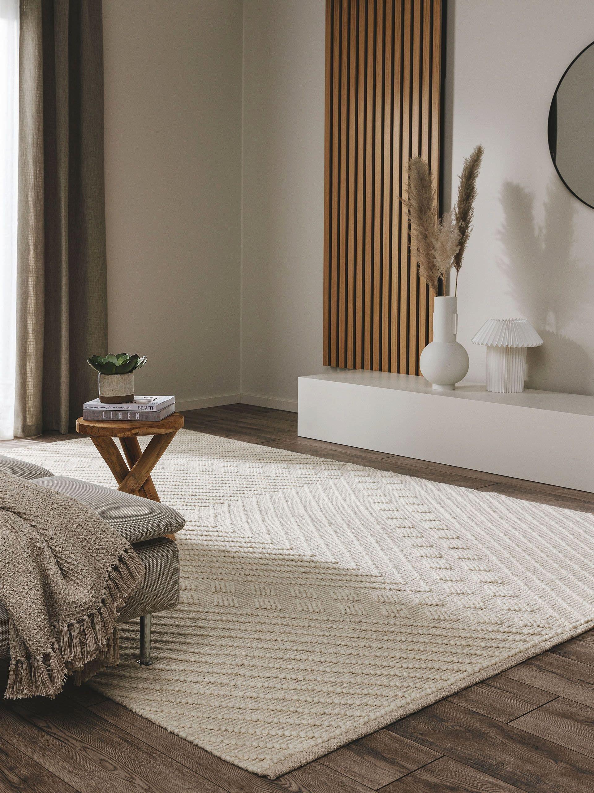 Benuta Teppich Jasper Cream