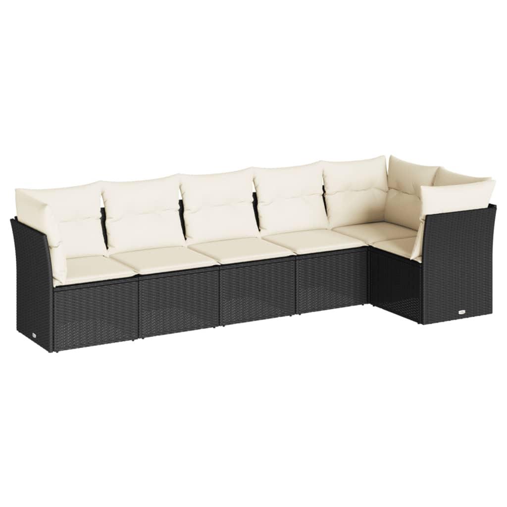 VidaXL Garten sofagarnitur poly-rattan