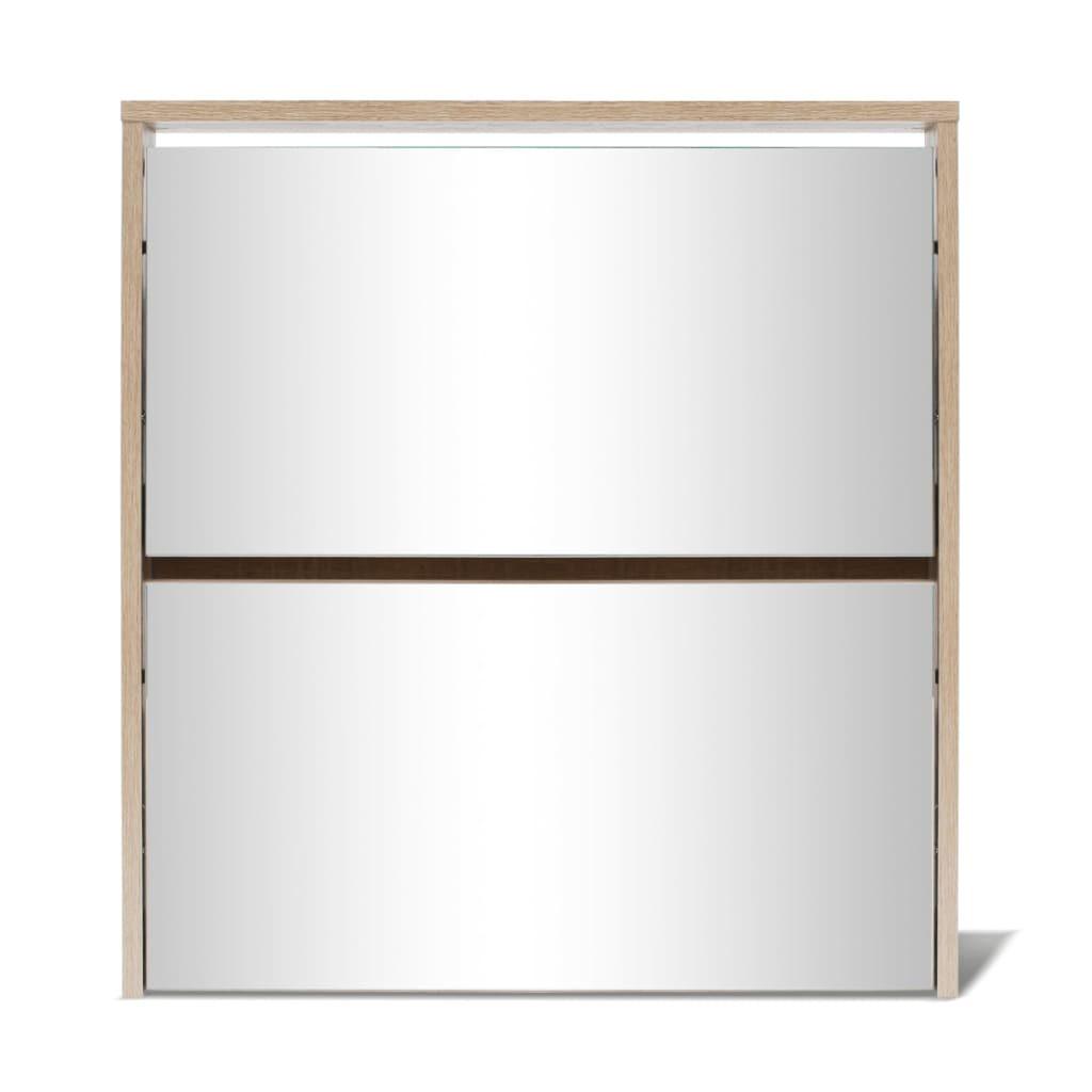 VidaXL Schuhschrank holzwerkstoff