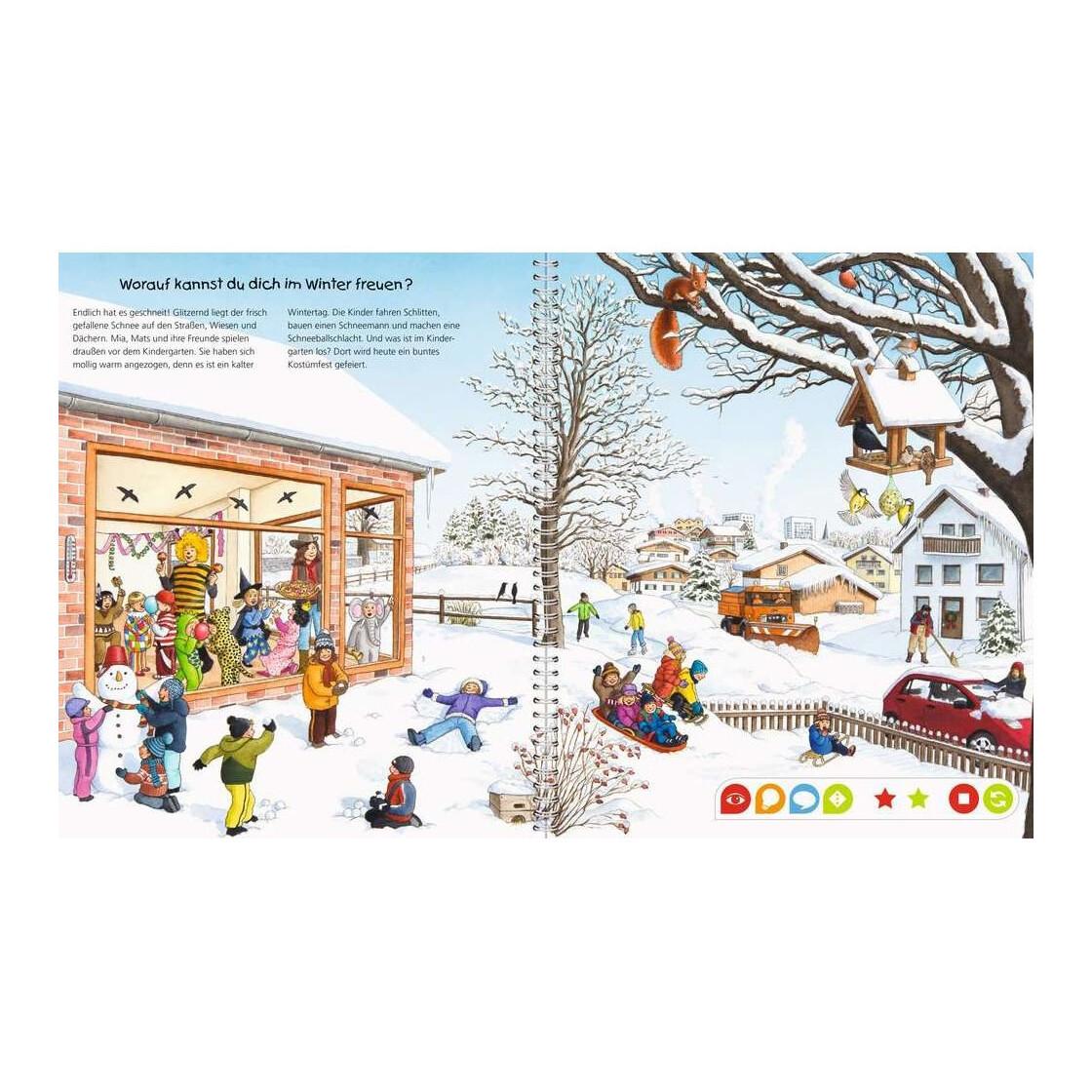 tiptoi® Wieso? Weshalb? Warum? Unsere Jahreszeiten Friese, Inka; Schargan, Constanze (Illustrationen) Gebundene Ausgabe