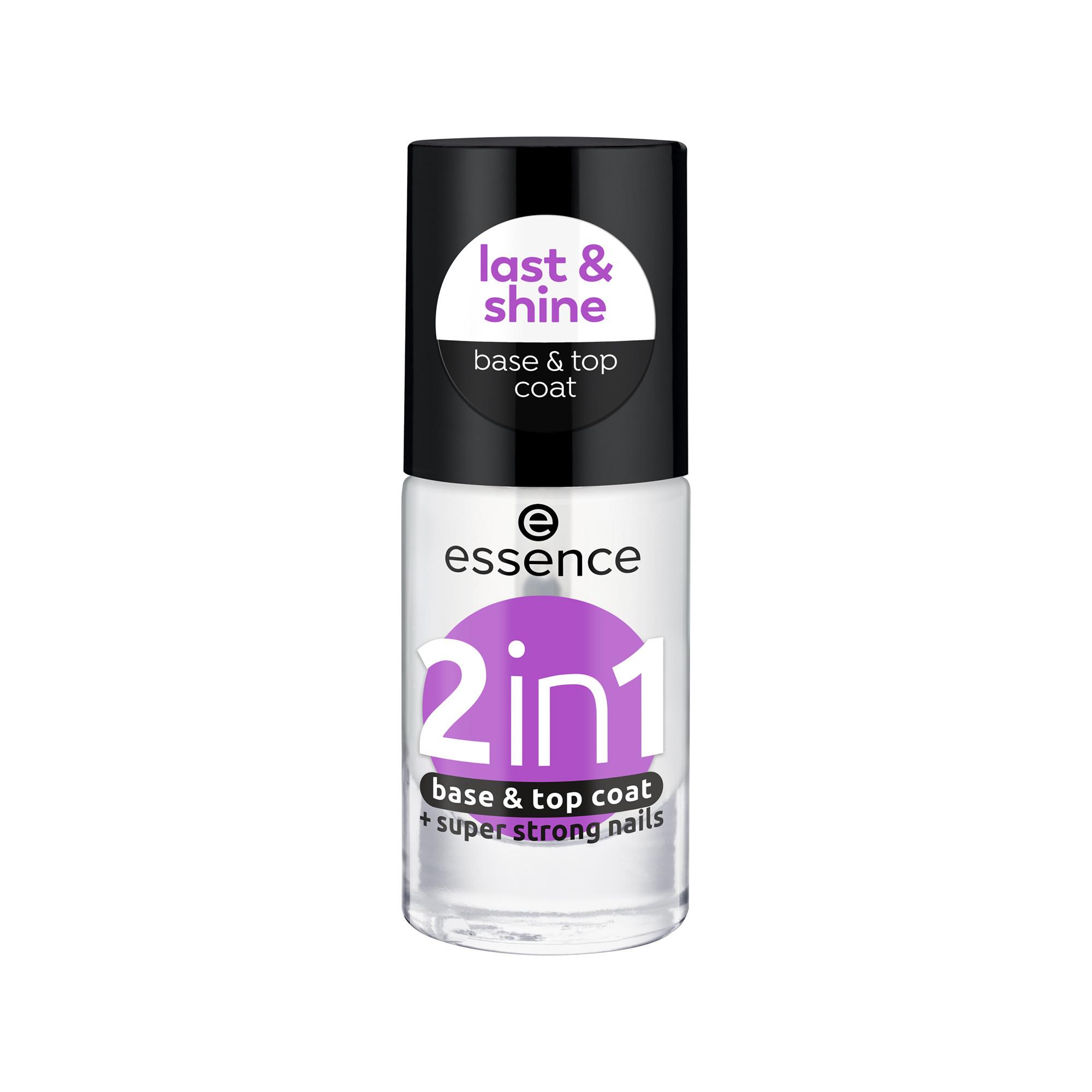 essence 2 in 1 base & top coat