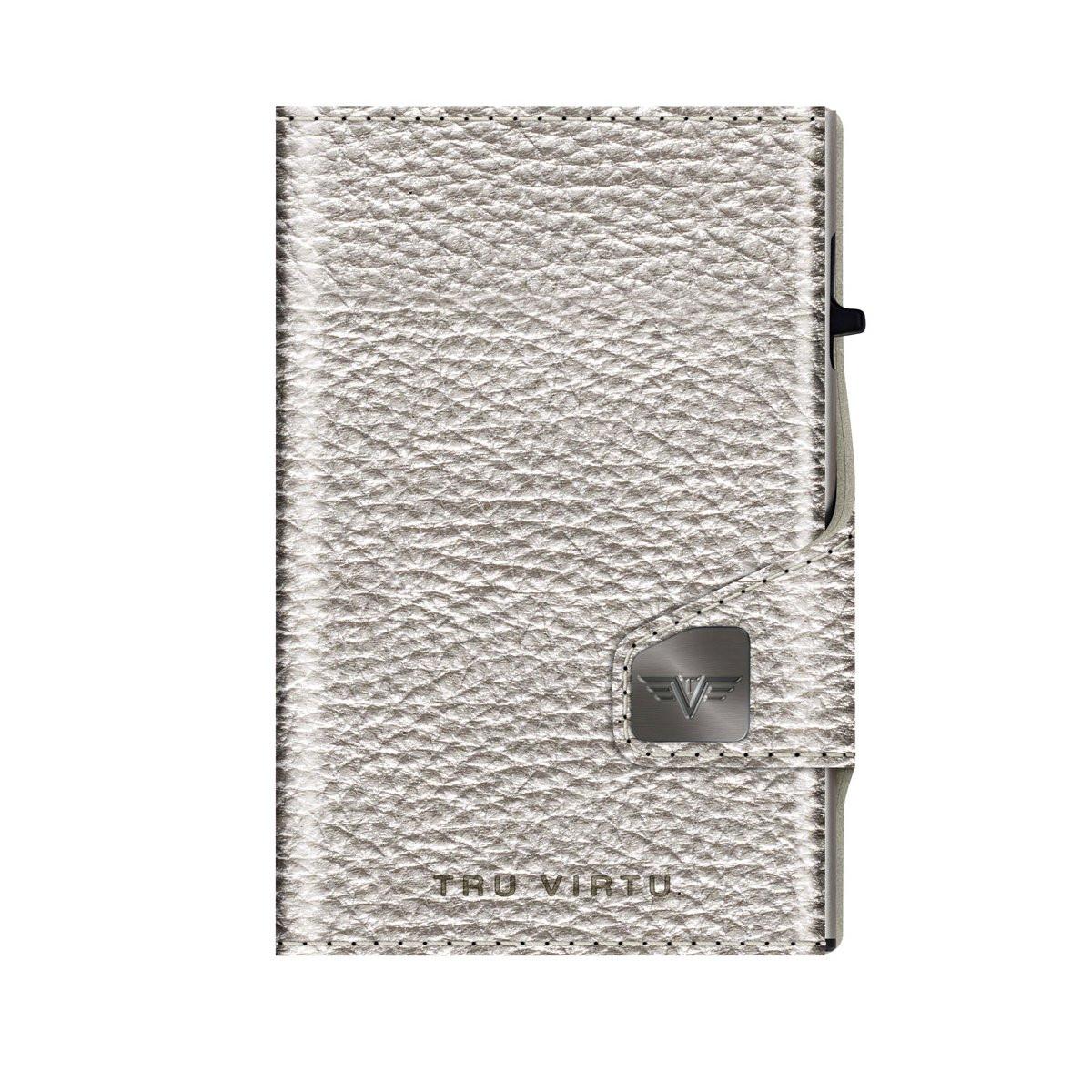 Tru Virtu Wallet Click & Slide Classic Silver Metallic/Silver