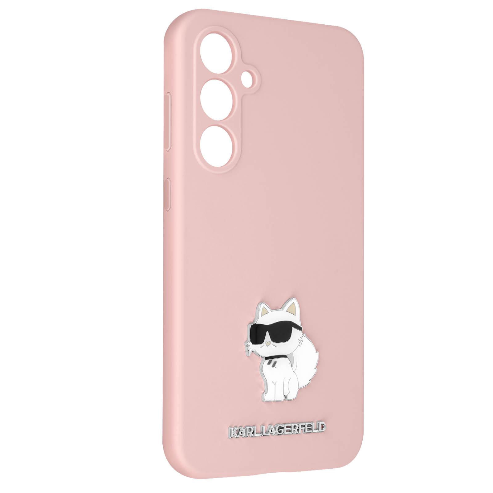 KARL LAGERFELD Schutzhülle Galaxy S23 FE Rosa