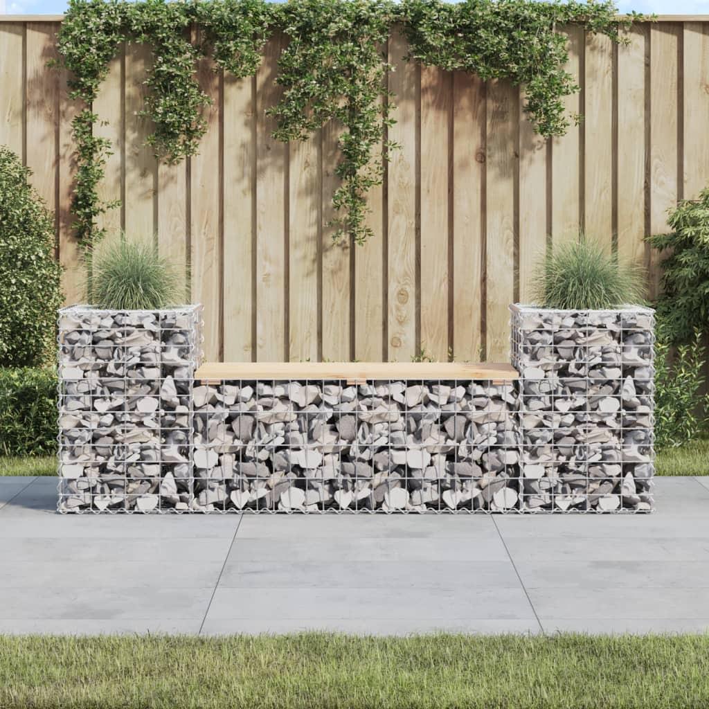 VidaXL Gartenbank kiefernholz
