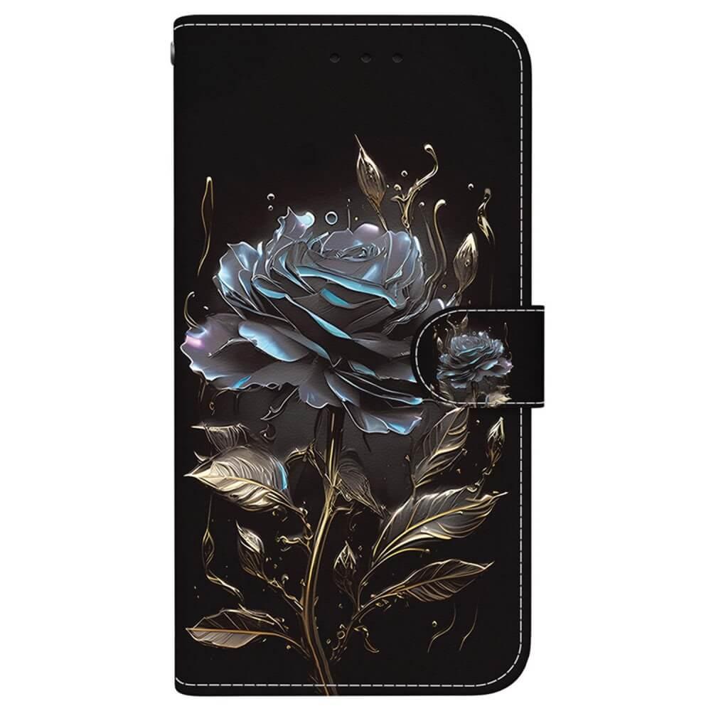 Cover-Discount iPhone 16e - Tasche Hülle mit Blüten Motiv
