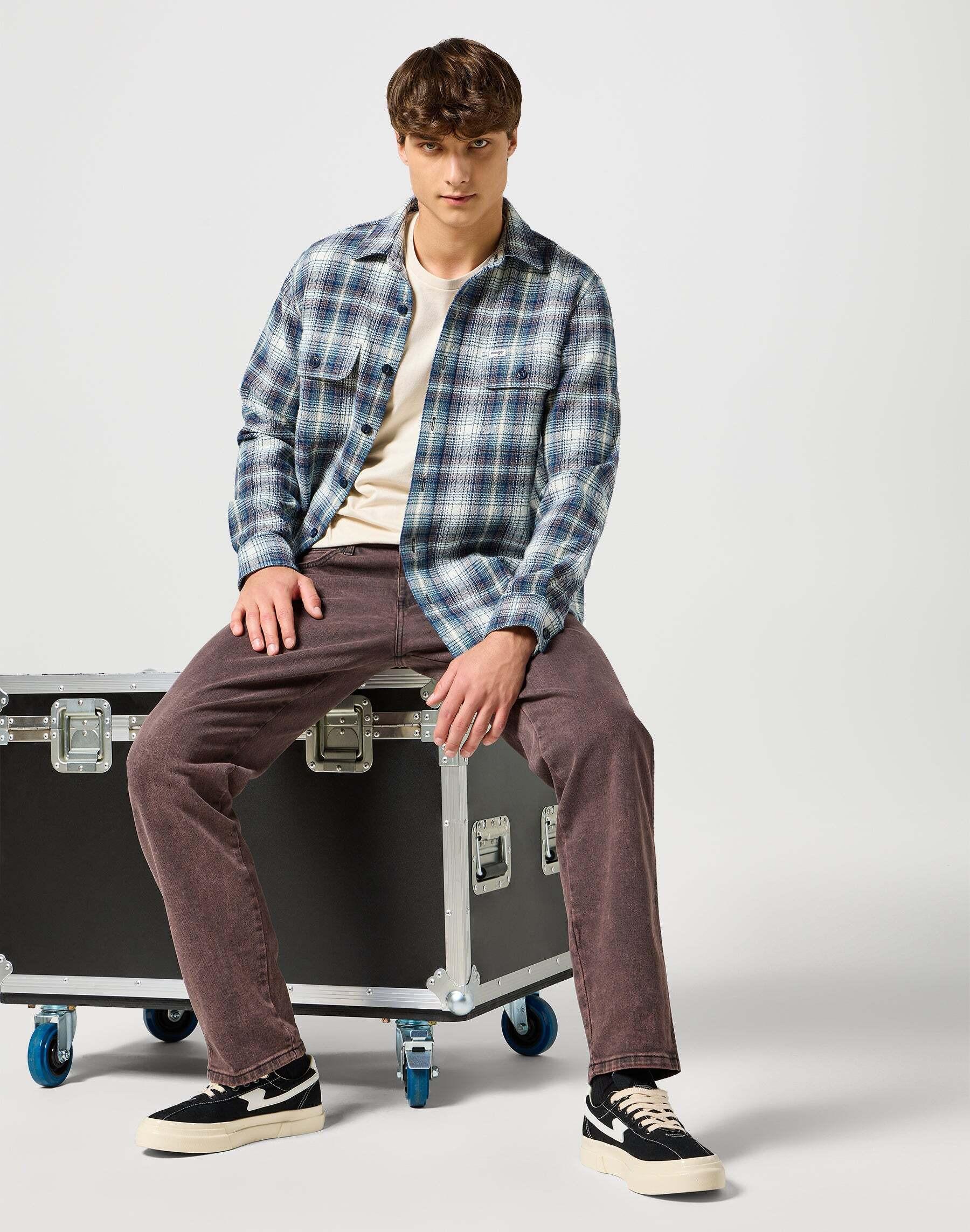 Wrangler Two Pocket Langarmhemd
