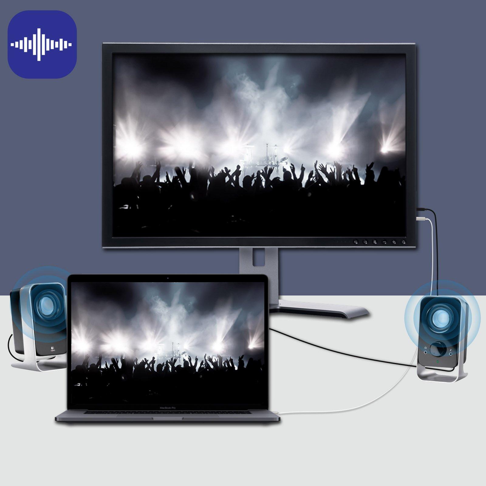 Avizar Mini DisplayPort männlich/männlich Kabel