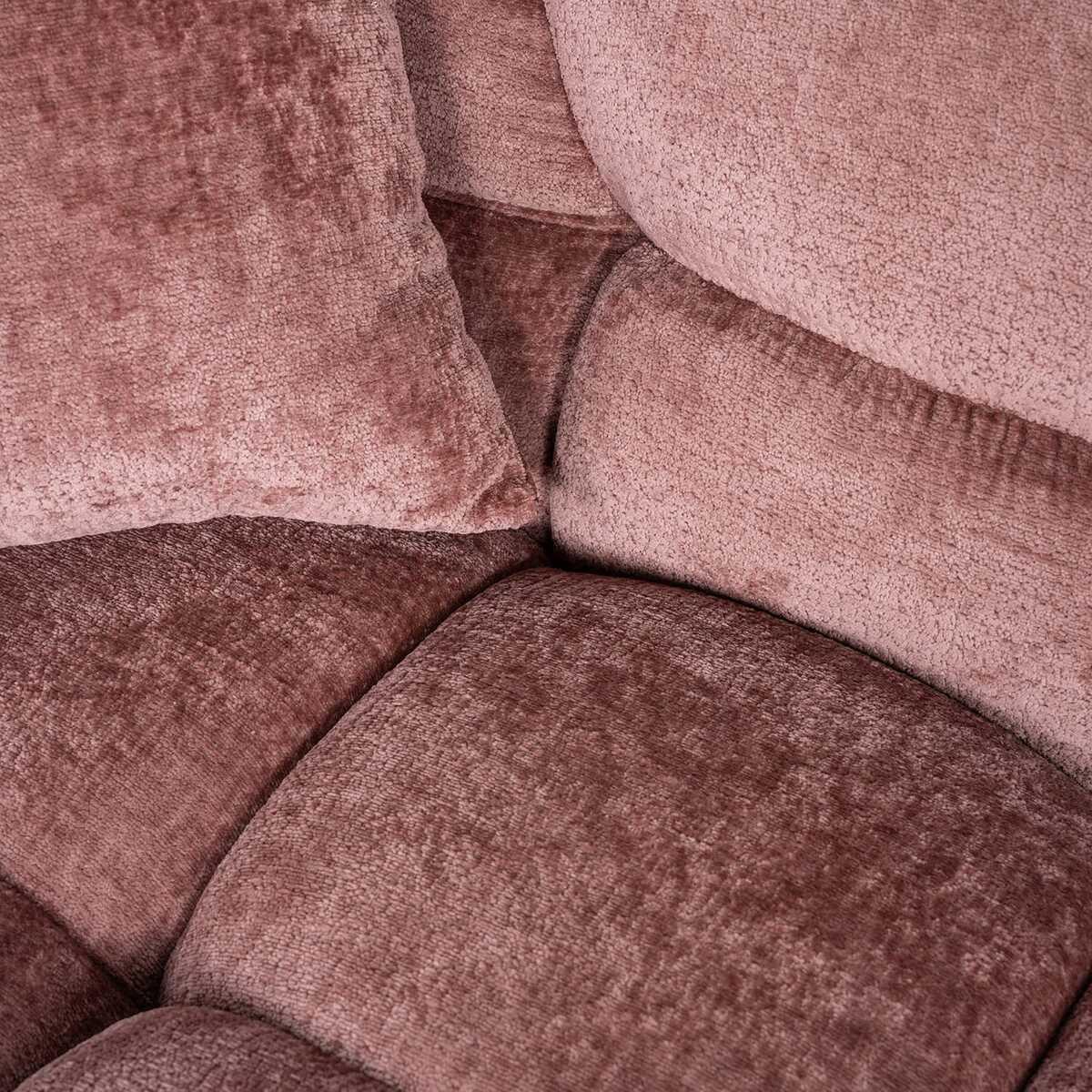 mutoni Sofa Charelle chenille rosa 250