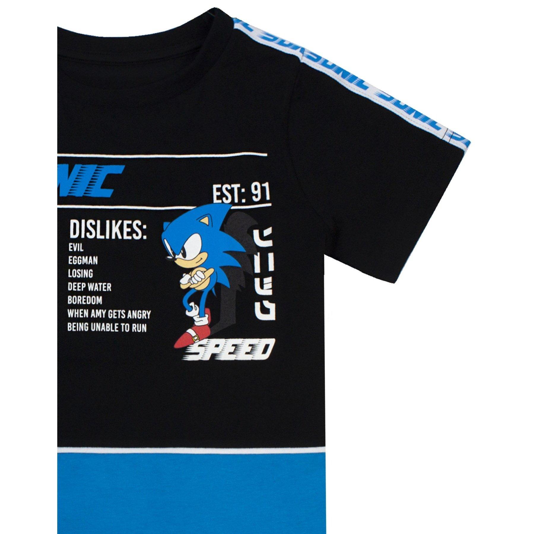 Sonic The Hedgehog Gaming Statistics TShirt