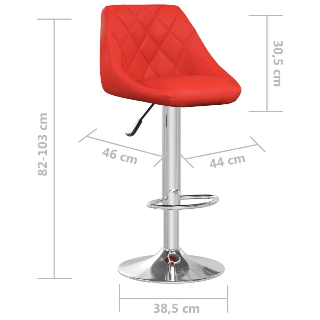 VidaXL Barhocker kunstleder