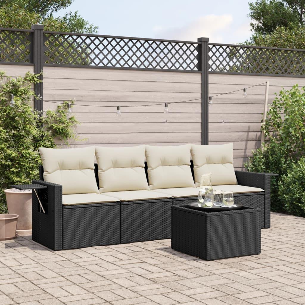VidaXL Garten sofagarnitur poly-rattan