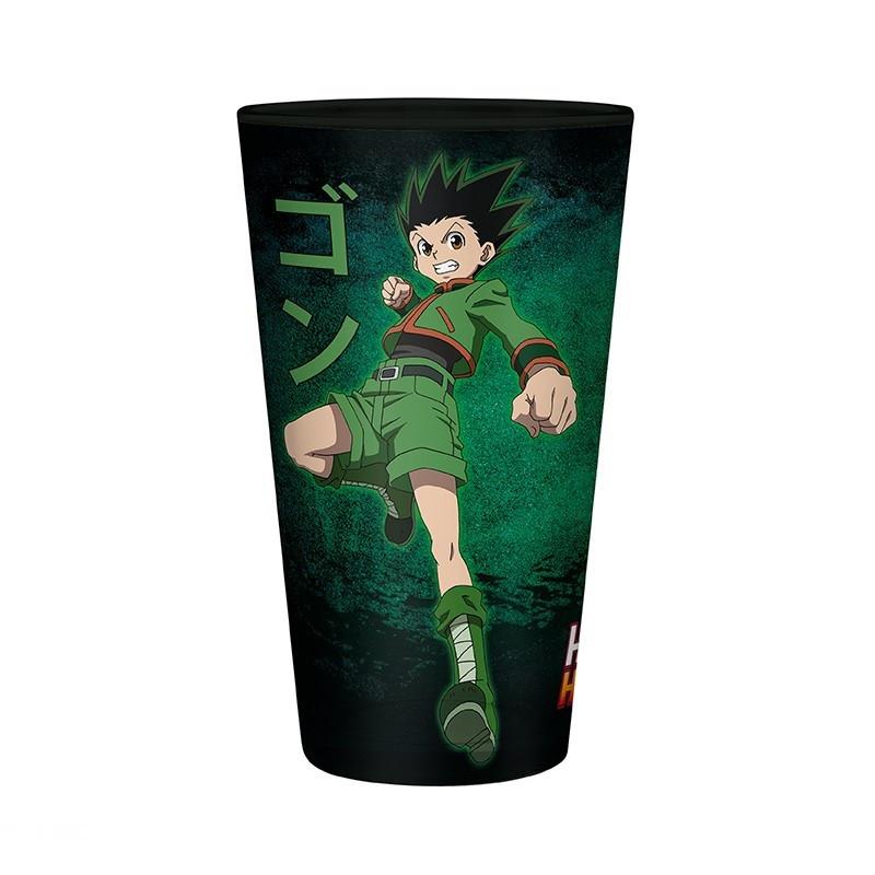 Abystyle Hunter x Hunter Large Glass 400ml: Gon vs Hisoka