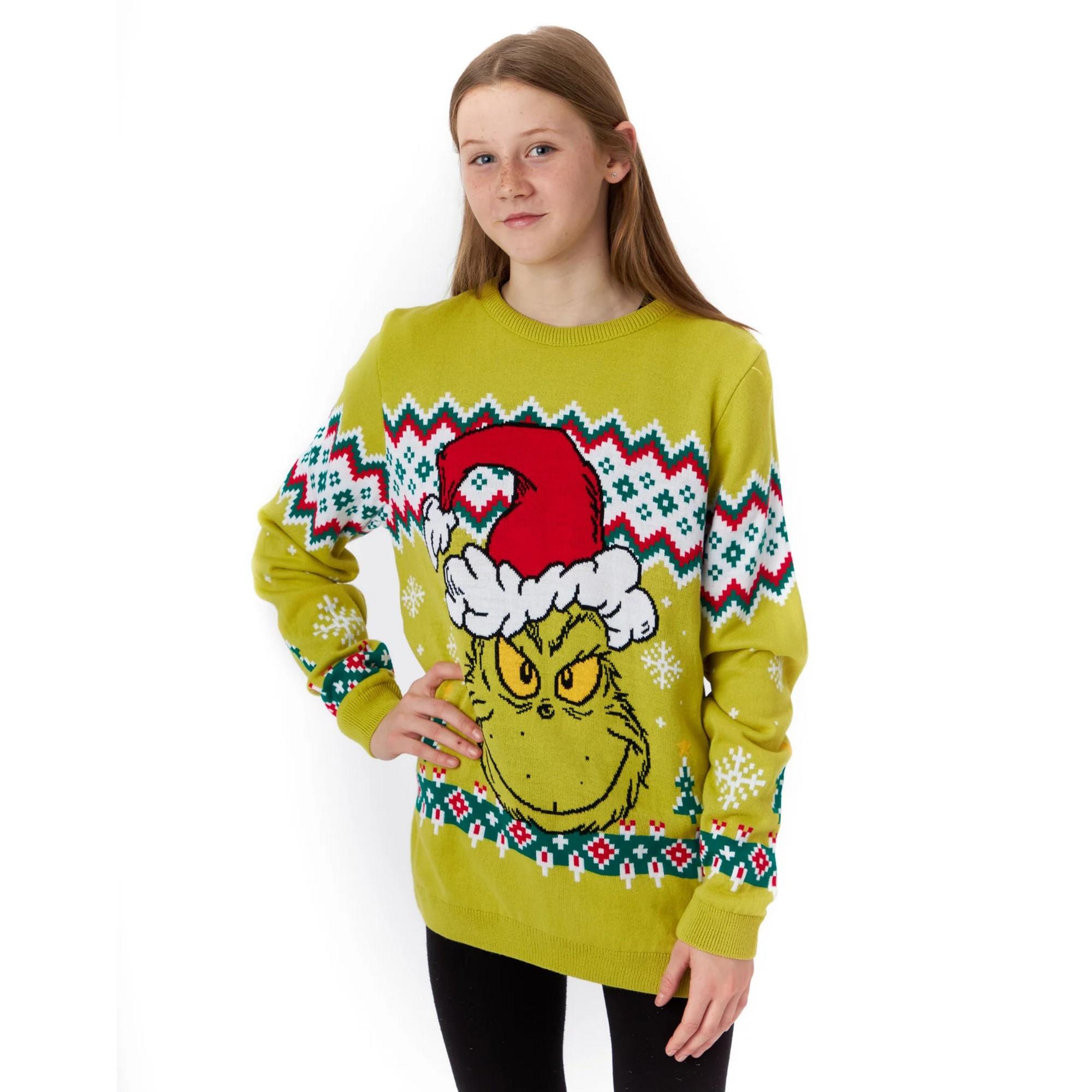 The Grinch Pullover  weihnachtliches Design